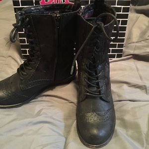 Dirty Laundry combat boots